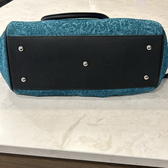 Waverly Baby by Trend Lab - Stetson Lagoon Framed Diaper Bag NWOT - Picture 13 of 16